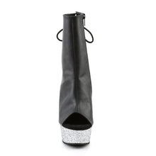 Cargar imagen en el visor de la galería, Tacones Pleaser DELIGHT-1018LG Negro Piel Sintética