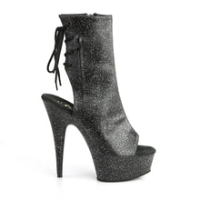Cargar imagen en el visor de la galería, Tacones Pleaser DELIGHT-1018MMG Negro Piel Sintética
