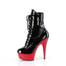Carregar imagem no visualizador da galeria, Tacones Pleaser DELIGHT-1020 Negro Charol Rojo