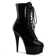 Cargar imagen en el visor de la galería, Tacones Pleaser DELIGHT-1020 Negro Charol