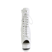 Cargar imagen en el visor de la galería, Tacones Pleaser DELIGHT-1021 Blanco Charol