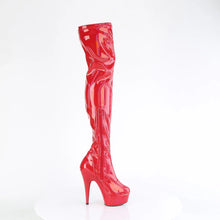 Load image into Gallery viewer, Tacones Pleaser DELIGHT-3000HWR Rojo Hologram Charol