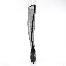 Cargar imagen en el visor de la galería, Tacones Pleaser DELIGHT-3009 Negro Faux Suede