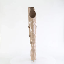 Cargar imagen en el visor de la galería, Tacones Pleaser DELIGHT-3018 Nude Str. Charol