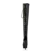 Cargar imagen en el visor de la galería, Tacones Pleaser DELIGHT-3019 Negro Piel Sintética
