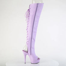 Cargar imagen en el visor de la galería, Tacones Pleaser DELIGHT-3019 Lavanda Piel Sintética
