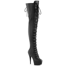 Carregar imagem no visualizador da galeria, Tacones Pleaser DELIGHT-3022 Negro Piel Sintética