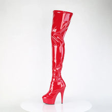 Cargar imagen en el visor de la galería, Tacones Pleaser DELIGHT-4000 Rojo Str Charol