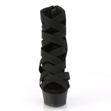 Cargar imagen en el visor de la galería, Tacones Pleaser DELIGHT-600-24 Negro Elastic Band