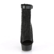 Cargar imagen en el visor de la galería, Tacones Pleaser DELIGHT-600-27LC Negro Piel Sintética