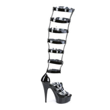 Cargar imagen en el visor de la galería, Tacones Pleaser DELIGHT-600-46 Negro Charol