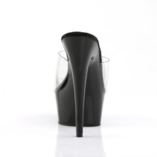 Load image into Gallery viewer, Tacones Pleaser DELIGHT-601 Transparente Negro