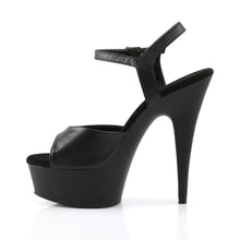 Cargar imagen en el visor de la galería, Tacones Pleaser DELIGHT-609 Negro Piel Sintética