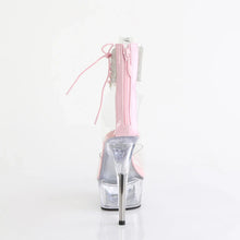 Cargar imagen en el visor de la galería, Tacones Pleaser DELIGHT-624RS Transparente B. Rosa