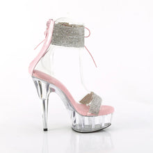 Cargar imagen en el visor de la galería, Tacones Pleaser DELIGHT-627RS Transparente B. Rosa