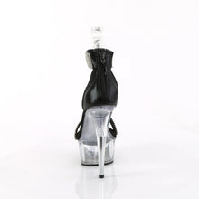 Carregar imagem no visualizador da galeria, Tacones Pleaser DELIGHT-641 Negro Shimmery Fabric