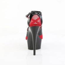Carregar imagem no visualizador da galeria, Tacones Pleaser DELIGHT-652-1 Negro Charol Rojo