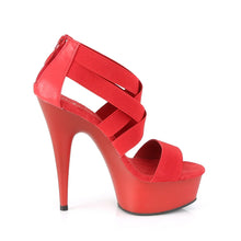 Cargar imagen en el visor de la galería, Tacones Pleaser DELIGHT-669 Rojo Elastic Band