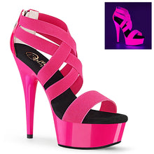 Load image into Gallery viewer, Tacones Pleaser DELIGHT-669UV Neon H. Rosa