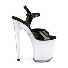 Load image into Gallery viewer, Tacones Pleaser DISCOLITE-809 Negro Charol White