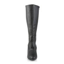Load image into Gallery viewer, Botas Pleaser Pink Label DIVINE-2018 Negro Piel Sintética