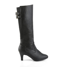 Load image into Gallery viewer, Botas Pleaser Pink Label DIVINE-2018 Negro Piel Sintética