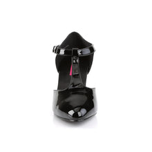 Load image into Gallery viewer, Tacones Pleaser Pink Label DIVINE-415 Negro Charol
