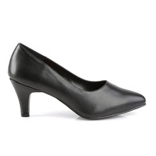 Load image into Gallery viewer, Tacones Pleaser Pink Label DIVINE-420 Negro Piel Sintética