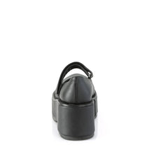 Load image into Gallery viewer, Zapatos con plataforma Demonia DOLLIE-01 Negro Piel vegana