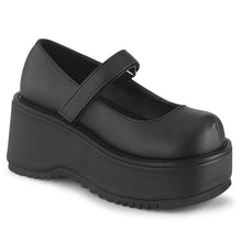Load image into Gallery viewer, Zapatos con plataforma Demonia DOLLIE-01 Negro Piel vegana