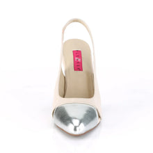 Load image into Gallery viewer, Tacones Pleaser Pink Label DREAM-405 Beige Piel Sintética