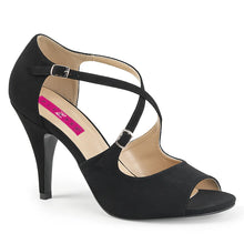 Load image into Gallery viewer, Tacones Pleaser Pink Label DREAM-412 Negro Nubuck