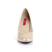 Load image into Gallery viewer, Tacones Pleaser Pink Label DREAM-420 Crema Charol