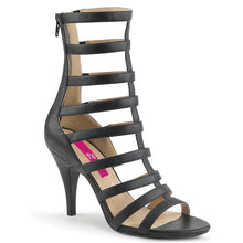 Load image into Gallery viewer, Botas Pleaser Pink Label DREAM-438 Negro Piel Sintética