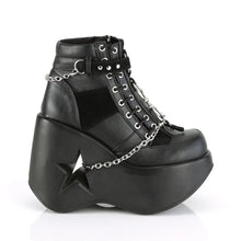 Load image into Gallery viewer, Botines Demonia DYNAMITE-101 Negro Piel vegana-Ante vegano