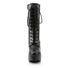 Load image into Gallery viewer, Tacones Pleaser ELECTRA-1020 Negro Piel Sintética