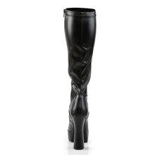 Load image into Gallery viewer, Tacones Pleaser ELECTRA-2000Z Negro Str Piel