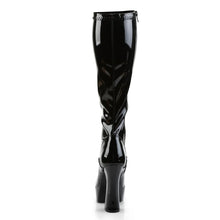 Load image into Gallery viewer, Tacones Pleaser ELECTRA-2000Z Negro Str Charol