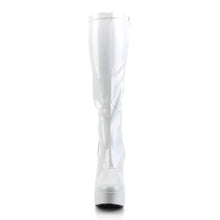 Load image into Gallery viewer, Tacones Pleaser ELECTRA-2000Z Blanco Str Charol