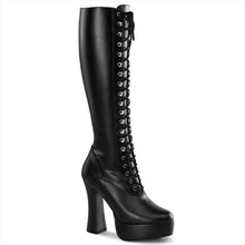 Load image into Gallery viewer, Tacones Pleaser ELECTRA-2023 Negro Str Piel