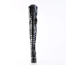 Load image into Gallery viewer, Tacones Pleaser ELECTRA-3023 Negro Str. Charol