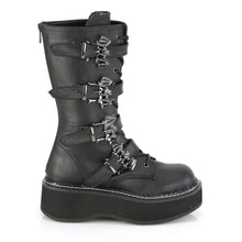 Load image into Gallery viewer, Botas Demonia EMILY-322 Negro Piel vegana