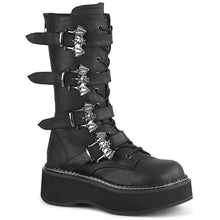 Load image into Gallery viewer, Botas Demonia EMILY-322 Negro Piel vegana