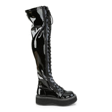 Load image into Gallery viewer, Botas (Over the Knee) Demonia EMILY-375 Negro Pat