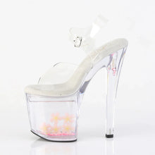 Load image into Gallery viewer, Tacones Pleaser ENCHANT-708AQUA-01 Transparente B. Rosa