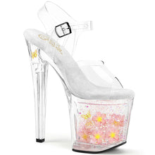 Load image into Gallery viewer, Tacones Pleaser ENCHANT-708AQUA-01 Transparente B. Rosa