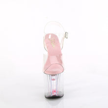 Load image into Gallery viewer, Tacones Pleaser ENCHANT-708AQUA-03 Transparente B. Rosa