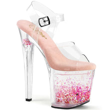 Cargar imagen en el visor de la galería, Tacones Pleaser ENCHANT-708AQUA-03 Transparente B. Rosa