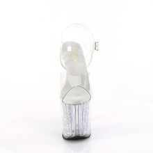 Load image into Gallery viewer, Tacones Pleaser ENCHANT-708RSI Transparente Plata