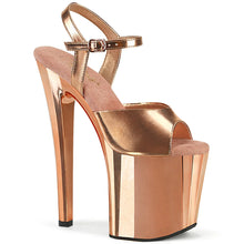 Load image into Gallery viewer, Tacones Pleaser ENCHANT-709 Oro Rosa Met.